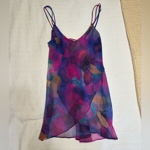 Vintage Sheer Slip Dress / Cover up